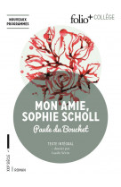 MON AMIE SOPHIE SCHOLL