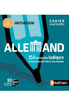 Allemand - cahier d-activites - initiation (voie express) - 2019