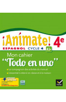 Animate espagnol 4e todo en uno ed. 2016 - cahier d-activites