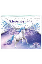 LICORNES DE REVE - CARNET CREATIF - MAGIE DES ETOILES EDITION  2023