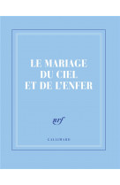 CARNET CARRE LE MARIAGE DU CIEL ET DE L-ENFER (PAPETERIE)