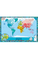 Carte routière et touristique Ma carte du Monde